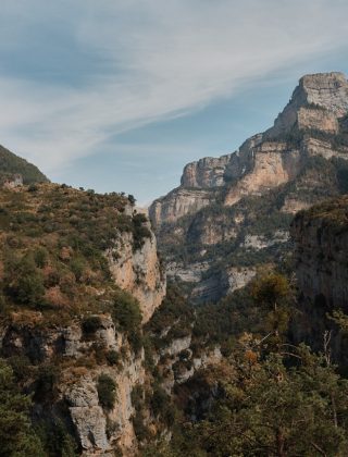 Cañón de Añisclo in den Pyrenäen während des Trans Pyrenees Race No.6